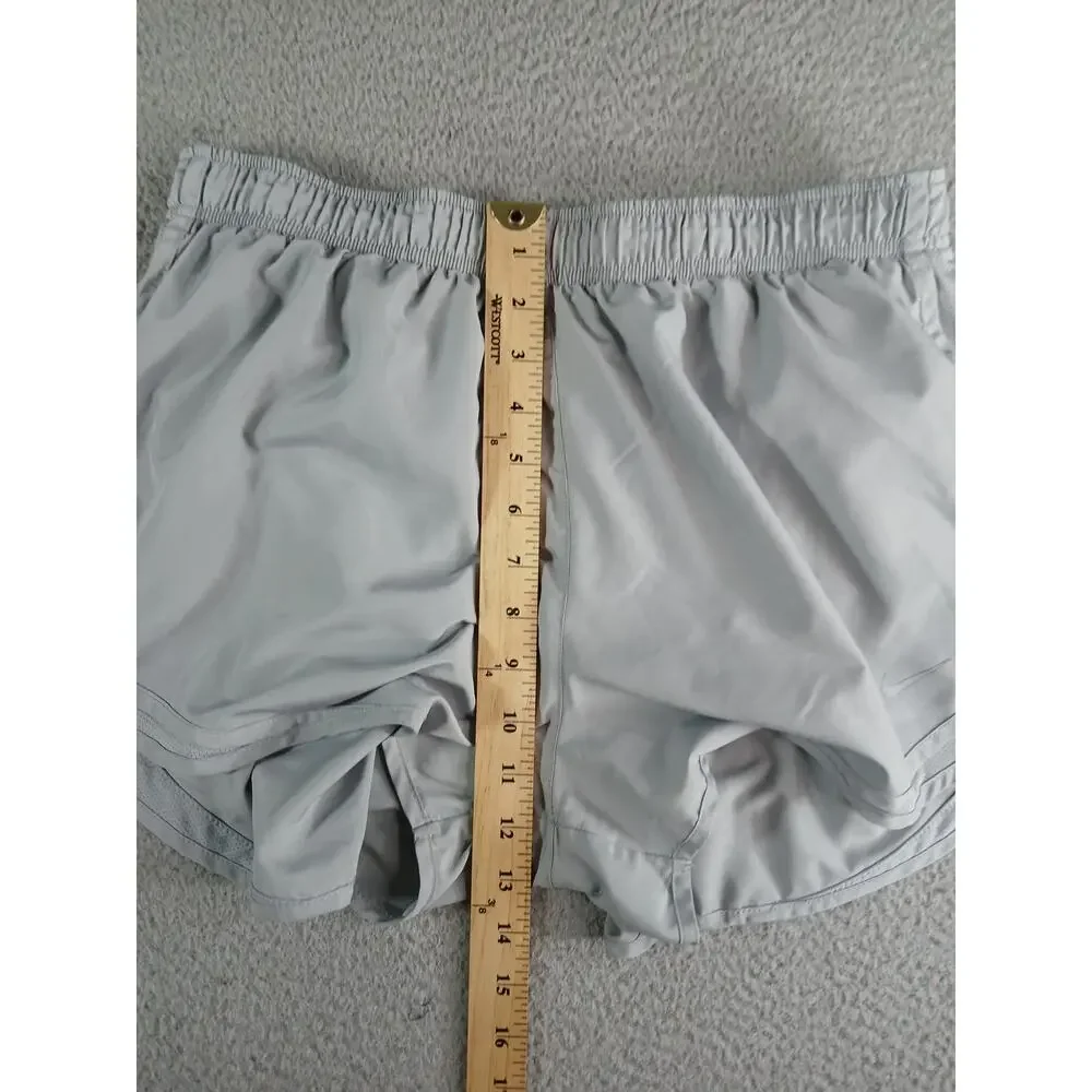 Nike Shorts Womens XL Gray Lined Activewear Running Hiking Active Dri-Fit